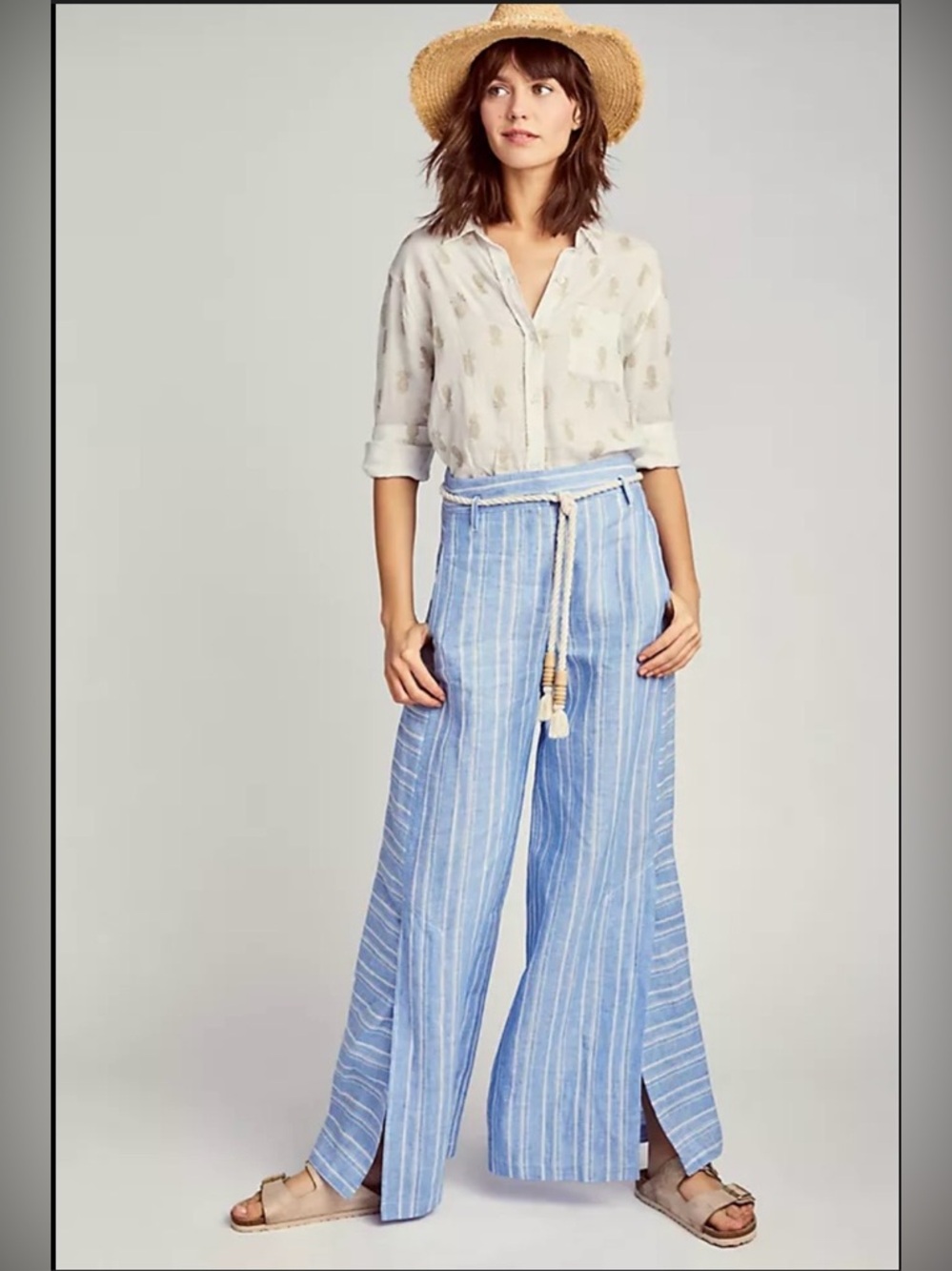 NWOT Wide leg Anthropology pants size 0
